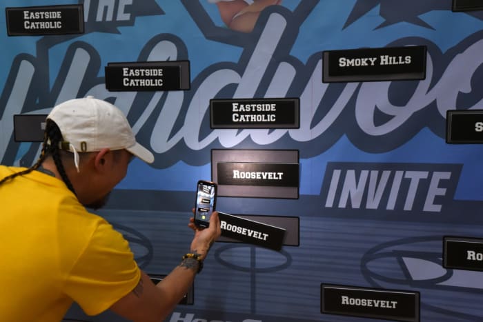 a Roosevelt vs Eastside Catholic boys basketball The Hardwood Invite final Portland Oregon December 20 2023 Taylor Balkom 71